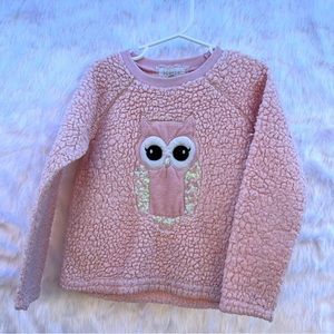 Btween‎ Girls Owl  Sweater